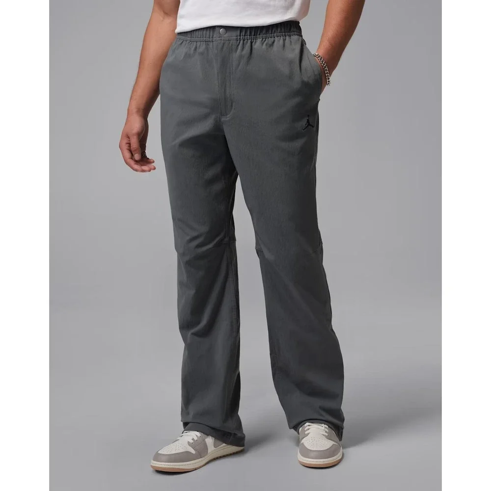 Jordan‎ Flight Essentials Pants in Iron Grey Men Small Elastic Waist NWT $100